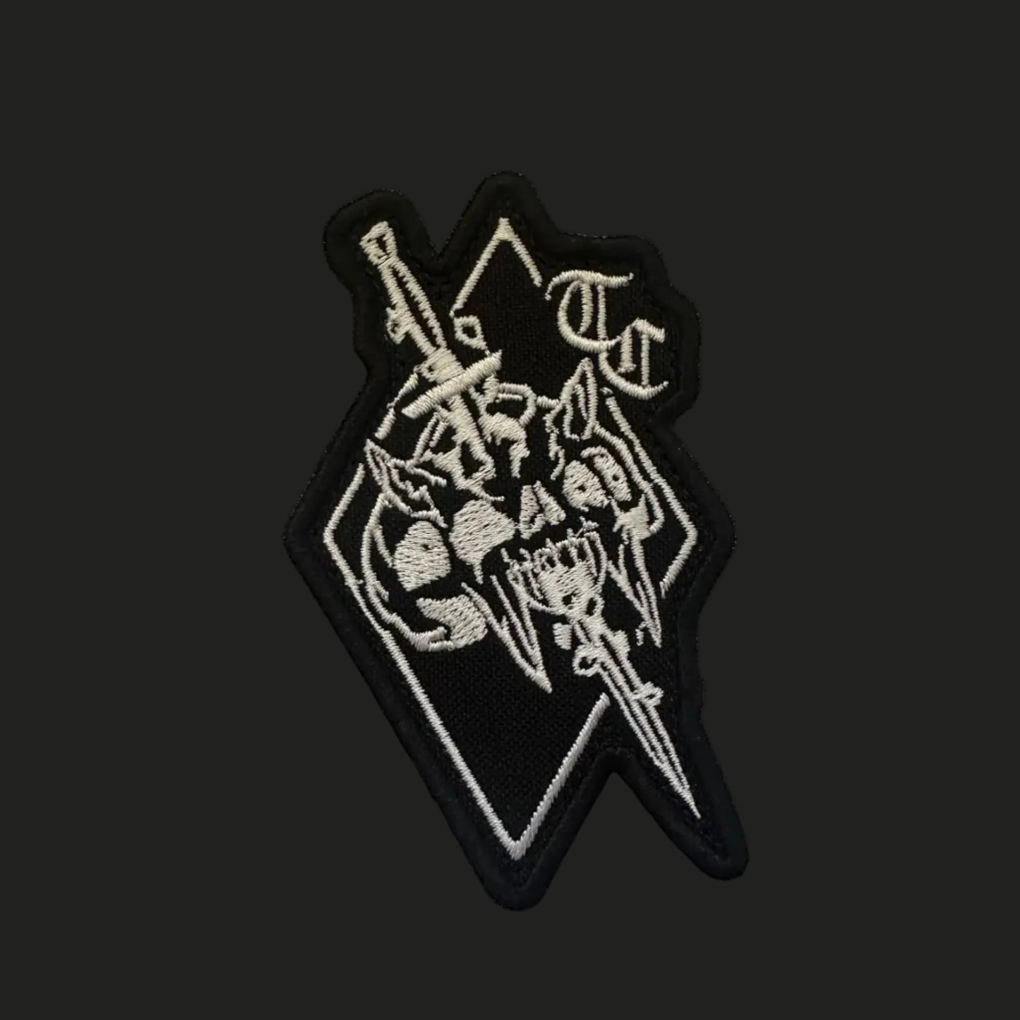 IMPALED SKULL PATCH